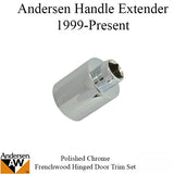 Handle extender for Andersen Frenchwood trim sets - Polished Chrome