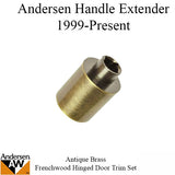 Handle extender for Andersen Frenchwood trim sets - Antique Brass