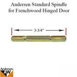 Andersen 3-3/4 Standard Spindle, Frenchwood Hinged Door