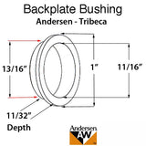 Bushing, 3/4 Diameter Handle, Andersen Tribeca Series - White