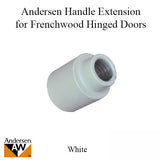 Andersen Handle Extender For Frenchwood Hinged Doors White