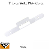 Andersen Tribeca Strike Plate Cover - White