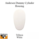 Dummy Cylinder Housing, Andersen Tribeca Series - White