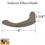 Andersen Tribeca Handle, Left Hand - Stone