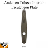 Plate, Escutcheon Andersen Tribeca , New Style - Stone