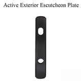 Newbury Active Exterior Escutcheon Plate - Oil Rubbed Bronze