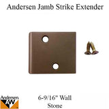 Andersen Jamb Strike Extender, 2-3/8" - Stone