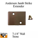 Andersen Jamb Strike Extender, 3" - Stone