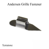 Andersen Grille Fastener Terratone 1-1/8" grid fastener for pre finished grids