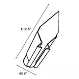 Andersen Grille Fastener Terratone 1-1/8" grid fastener for pre finished grids