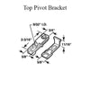 Top Pivot Bracket, Bi-Fold Doors - 26059