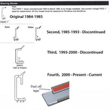 Andersen - Perma-Shield Gliding Doors Glazing Bead, PSPD 1 Stiles, PS68, 1982-Present - Terratone