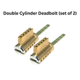 MUL-T-LOCK Cylinders for SCHLAGE Double Cylinder Deadbolt (set of 2)