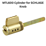 MUL-T-LOCK MTL600 Cylinder for SCHLAGE Knob (Plymouth Style)
