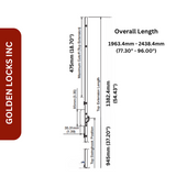 HLS 7 Top Swinghook Extension For 8' 0