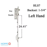 HOPPE HLS7 LOWER ASSEMBLY, ACTIVE SWINGHOOK 1-3/4" BACKSET HOOK @ 24.41" LEFT HAND