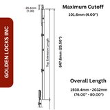 HLS 7 TOP Inactive Shootbolt Extension For 6' 8