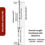 HLS 7 Top Active Shootbolt Extension For 9' 0" Door Panel Size - 2666367