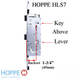 Hoppe HLS7 Swinghook - Shootbolt Active Gear, 45/92, Hook @ 24.41" LHIS