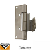 Adjustable Hinge Leaf - Frenchwood Outswing - Right - Terratone