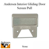 Andersen Inside Screen Door Handle - Stone