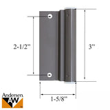 Lower Screen Door Hinge Leaf - Terratone