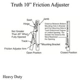 TRUTH 10 INCH HD FRICTION ADJUSTERS, ANDERBERG FA33SS SERIES