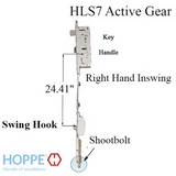 HLS 7 RH Gear with Swinghook/ Shootbolt Extension 2716627