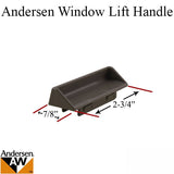 Lift Handle - Andersen Perma-Shield Narroline window - Stone