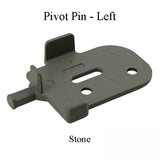 Andersen Tilt-Wash Pivot Pin, Left - Stone