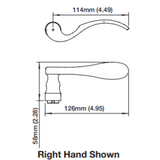 HOPPE HLS7 HANDLESET, MUNCHEN, M112P/2172N, KEYED ACTIVE, SATIN NICKEL - 2745911