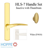 HOPPE HLS7 HANDLESET, RODOS, M1603/2167N, NON KEYED INACTIVE, WHITE - 2749664