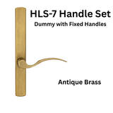 HOPPE HLS7 HANDLESET, MUNCHEN, M112P/2167N, FIXED HANDLES DUMMY, Antique Brass - 2751692
