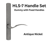 HOPPE HLS7 HANDLESET, MUNCHEN, M112P/2167N, FIXED HANDLES DUMMY, Antique Nickel - 2751764