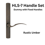 HOPPE HLS7 HANDLESET, MUNCHEN, M112P/2167N, FIXED HANDLES DUMMY, Rustic Umber - 2751772