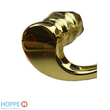 HOPPE HLS7 HANDLESET, MUNCHEN, M112P/2172N, DUMMY WITH FIXED HANDLES, RESISTA BRASS - BLEMISHED