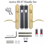 Parts Pack for Active Door HLS7 Handle Set Traditional Munchen - Brass