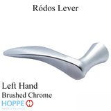 HOPPE Left Hand , Ródos Lever M1603 - Brushed Chrome