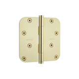Baldwin 4" X 4" Solid Brass Residential Hinge - 5/8" Radius Corner