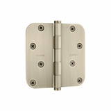 Baldwin 4" X 4" Solid Brass Residential Hinge - 5/8" Radius Corner