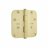 Baldwin 4" X 4" Solid Brass Residential Hinge - 5/8" Radius Corner