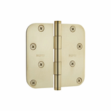Baldwin 4" X 4" Solid Brass Residential Hinge - 5/8" Radius Corner