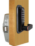 Lockey 285-P Keyless Mechanical Digital Panic Bar Exit Door Lock