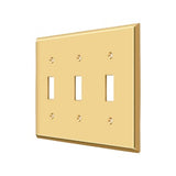 Switch Plate, Triple Standard