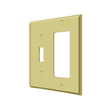 Switch Plate, Single Switch/Single Rocker