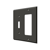 Switch Plate, Single Switch/Single Rocker