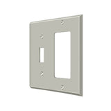 Switch Plate, Single Switch/Single Rocker