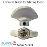 Crescent Knob for Sliding door HLS9000 Thumbturn Shaft - Satin Nickel