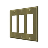 Switch Plate, Triple Rocker