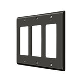 Switch Plate, Triple Rocker